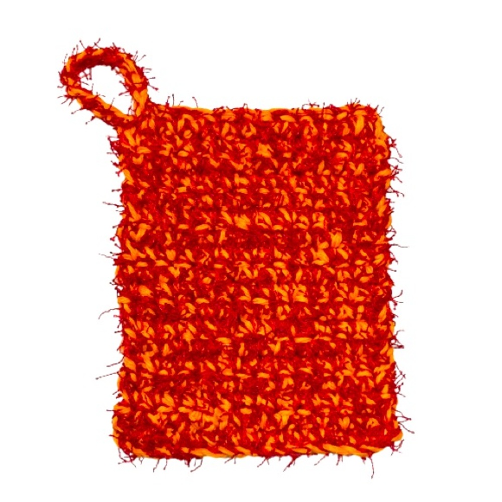 ⭐️⭐️⭐️⭐️⭐️ Rated Item - Large Handmade Crochet Dish/Multipurpose Scrubby